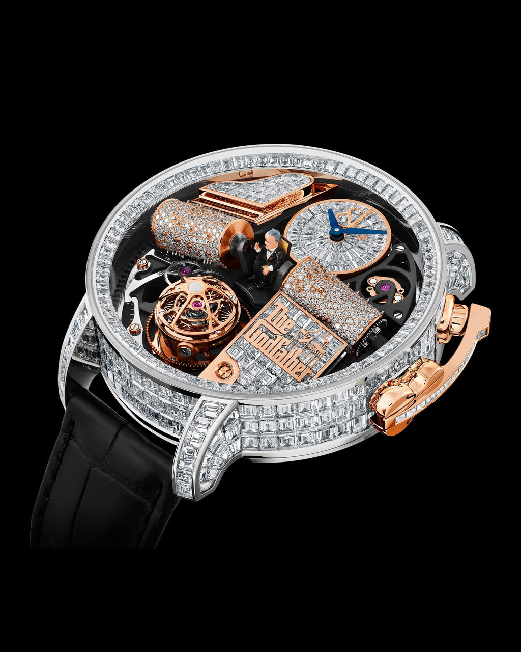 Limited Edition Jacob & Co. Opera Godfather Baguette watch